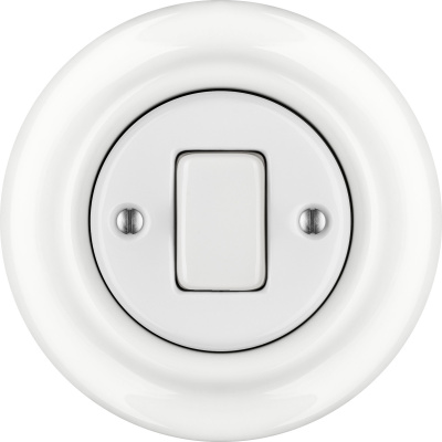 Porcelain switches - 1 gang - FAT () - ALBA | Katy Paty