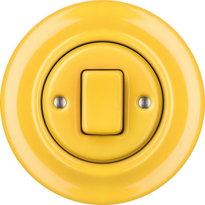 Porcelain switches - 1 gang - FAT () - NITOR LUTEA | Katy Paty