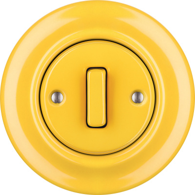 Porcelain switches - 1 gang - SLIM () - NITOR LUTEA | Katy Paty