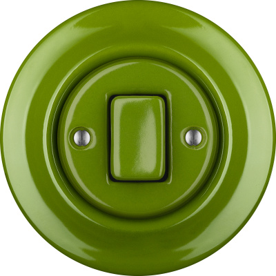 Porcelain switches - 1 gang - FAT () - NITOR CHLORA | Katy Paty