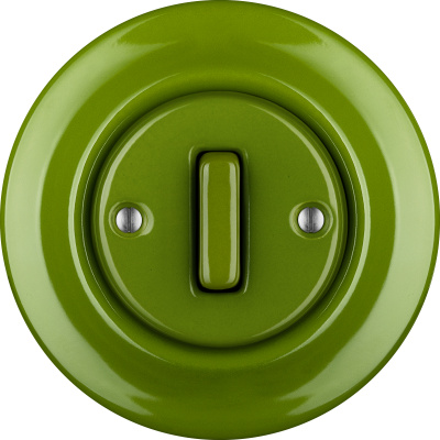 Porcelain switches - 1 gang - SLIM () - NITOR CHLORA | Katy Paty