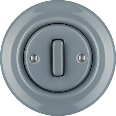 Porcelain switches - 1 gang - SLIM () - LIVOR | Katy Paty