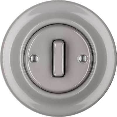 Porcelain switches - 1 gang - SLIM () - LUCIDUM | Katy Paty